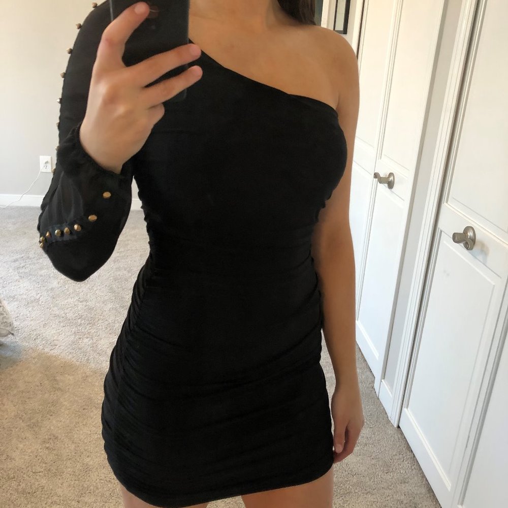 Black Studded Dress